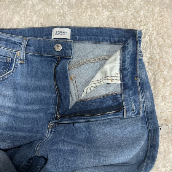 Citizens Of Humanity LYRA Women Jeans Medium Wash Blue Wide Leg Size 28 - Picture 11 of 14